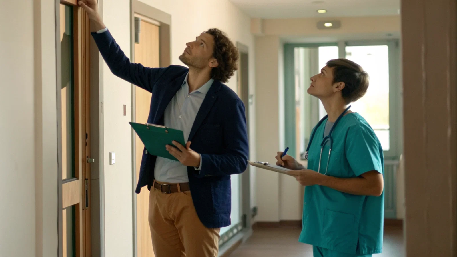 Split contrast: compliant observation versus risky verbal interaction