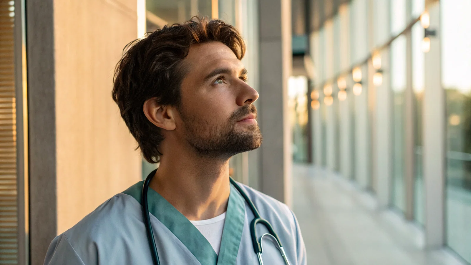 Anxious physician-founder with Medicare paperwork