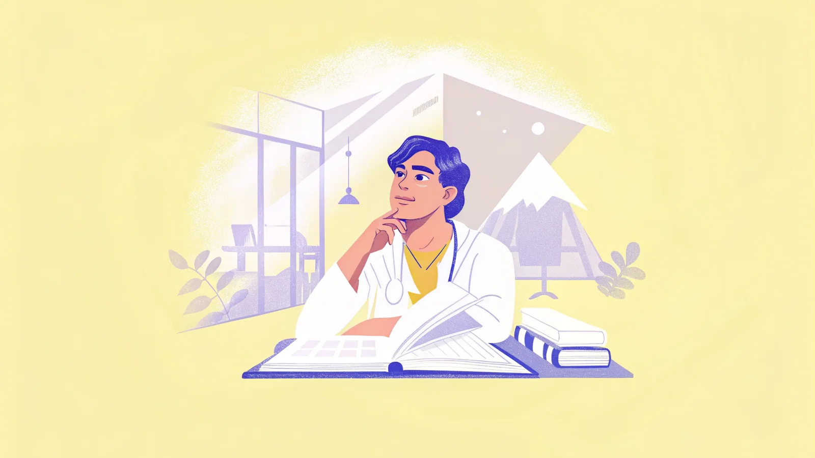 Doctor at a crossroads between formal mentorship and self-navigation