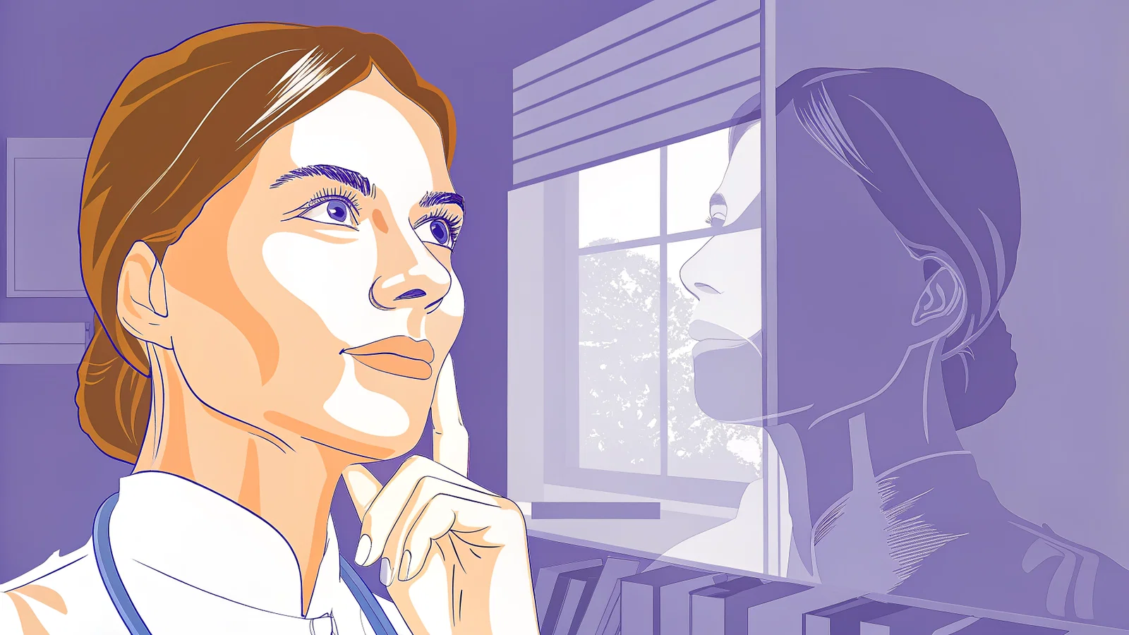 Student Between Urgency and Stillness