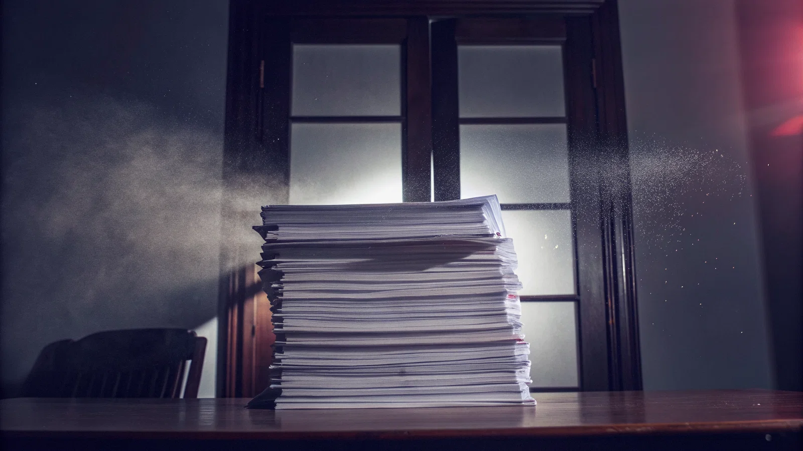 Behind the scenes: manuscripts in a shared drive