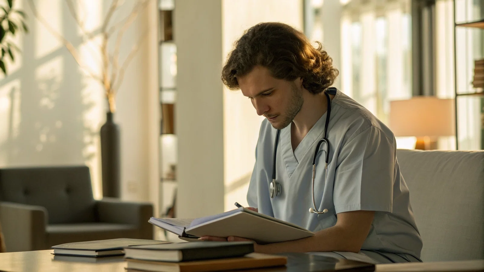 Data Analyst Reviewing Residency Match Probability Curves