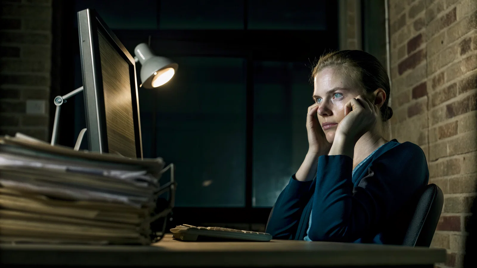 Anxious applicant buried under licensure forms