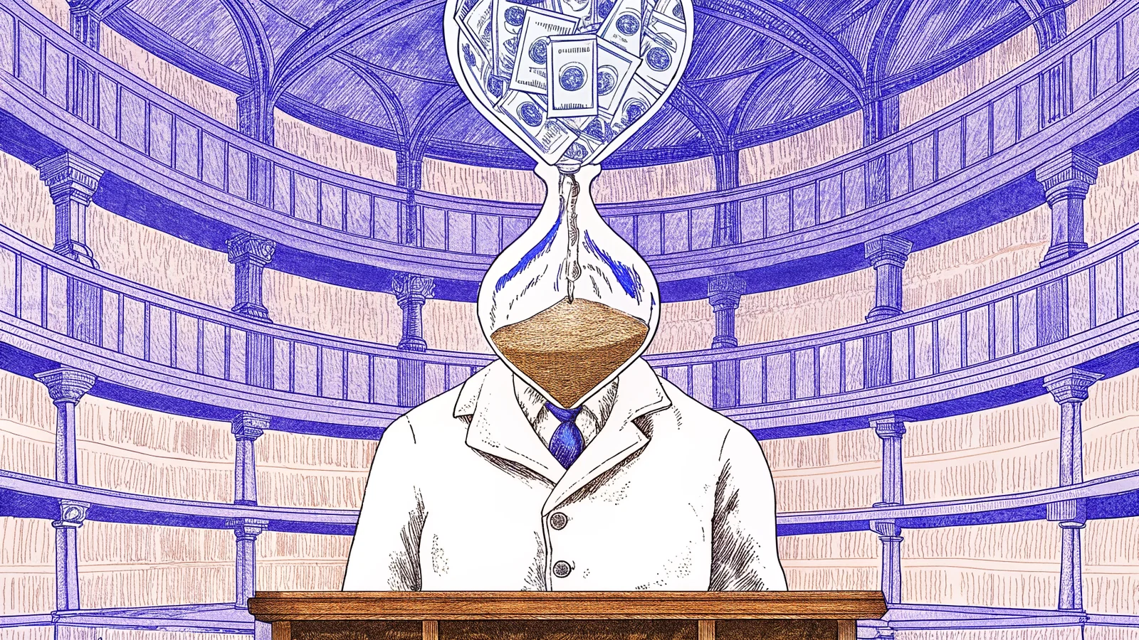 The Weight of Debt Before the Exam