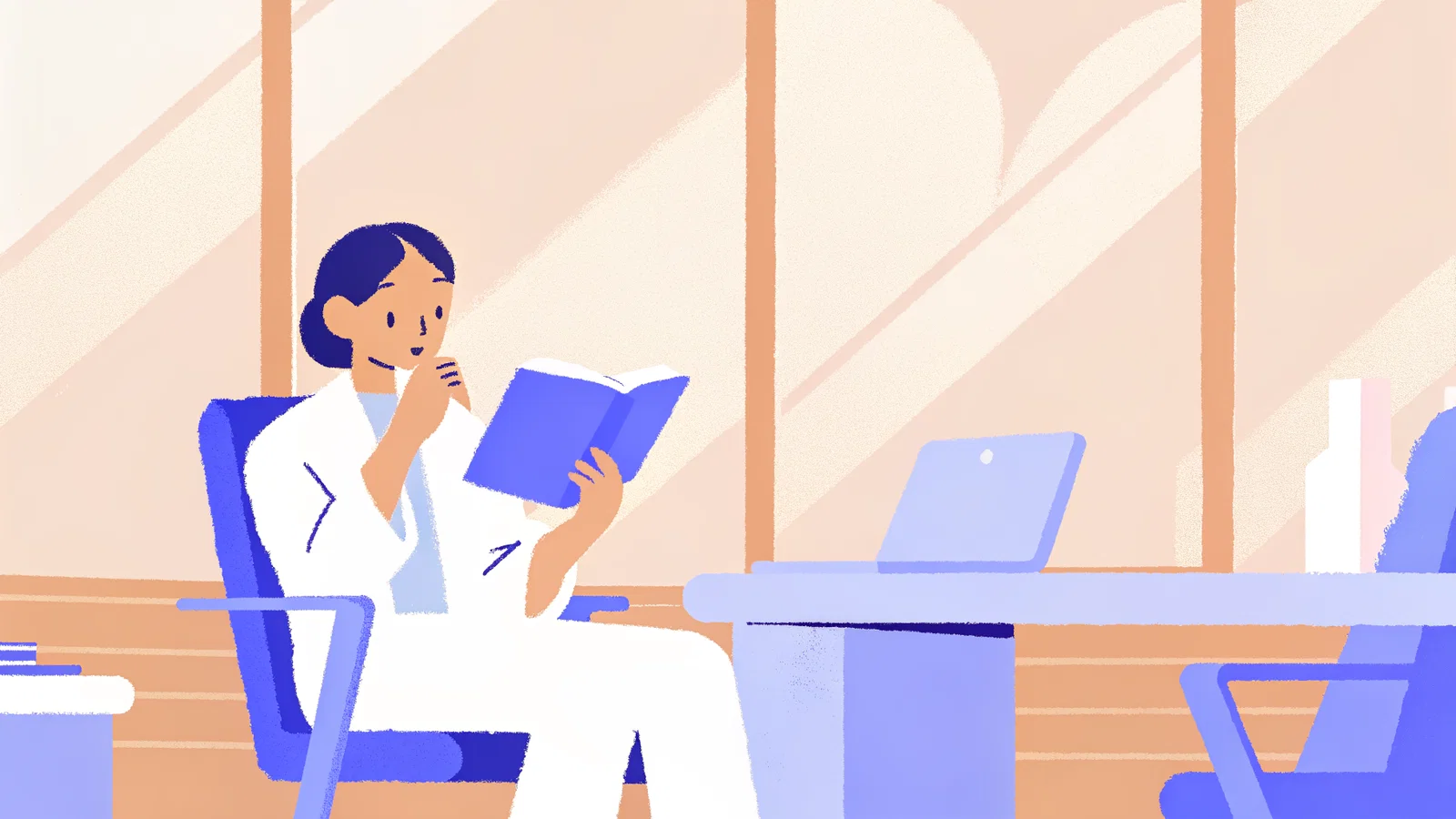 Anxious IMG watching a busy preceptor in clinic