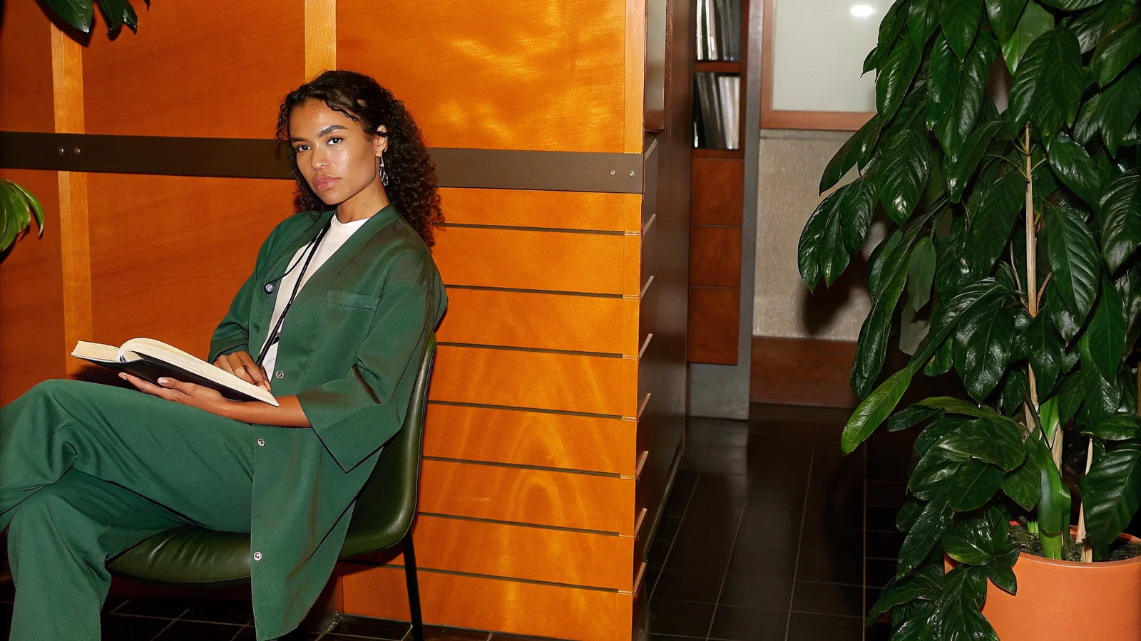 Residency Interview Split-Screen: Virtual Background vs Real Room
