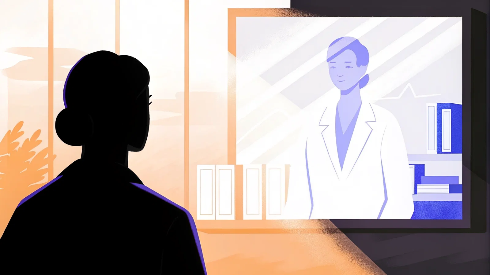 IMG physician reviewing visa documents during training transition