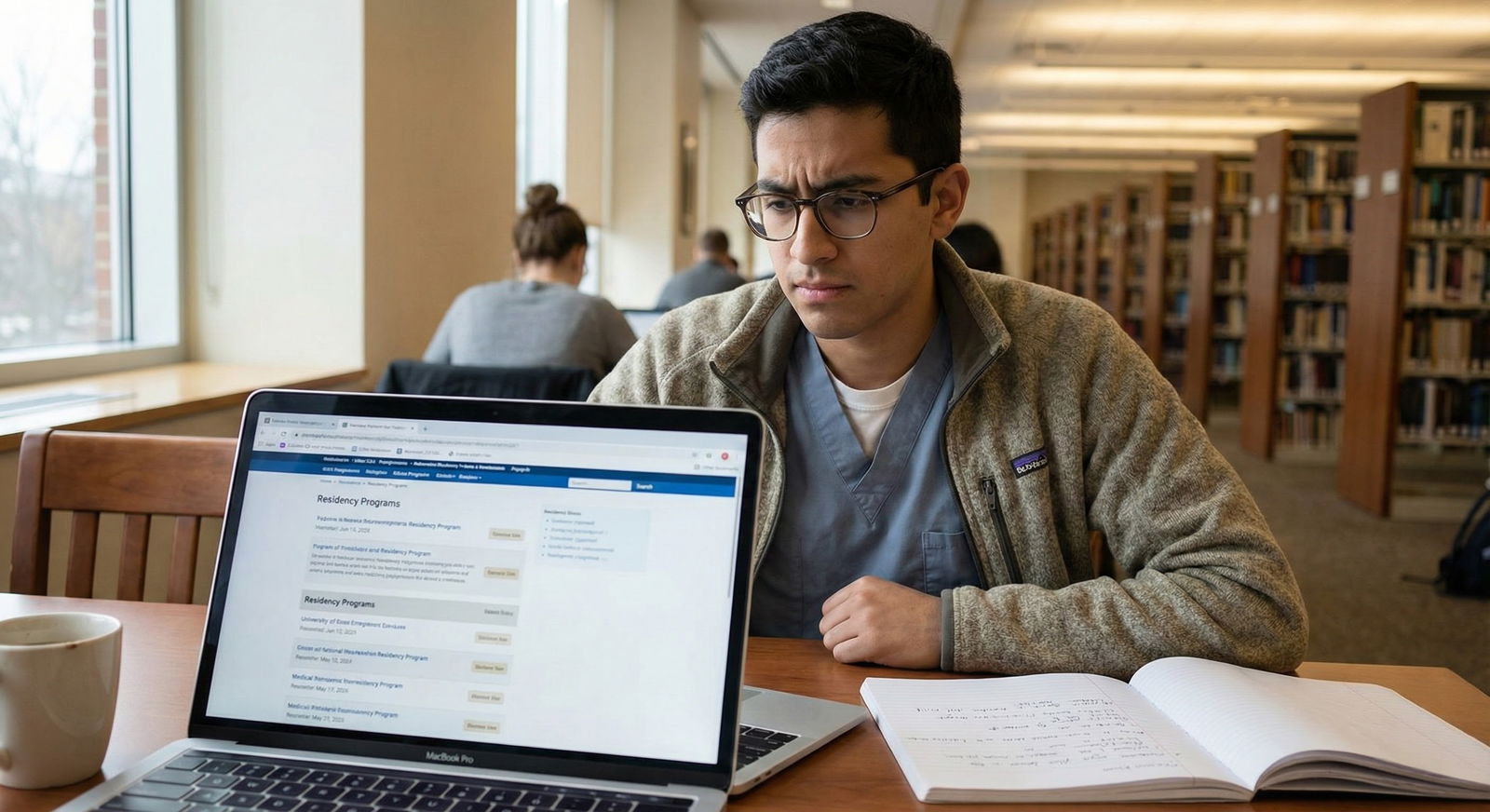 Osteopathic residents and attending physician in a teaching hospital hallway -  for Which ACGME Program Features Matter Most