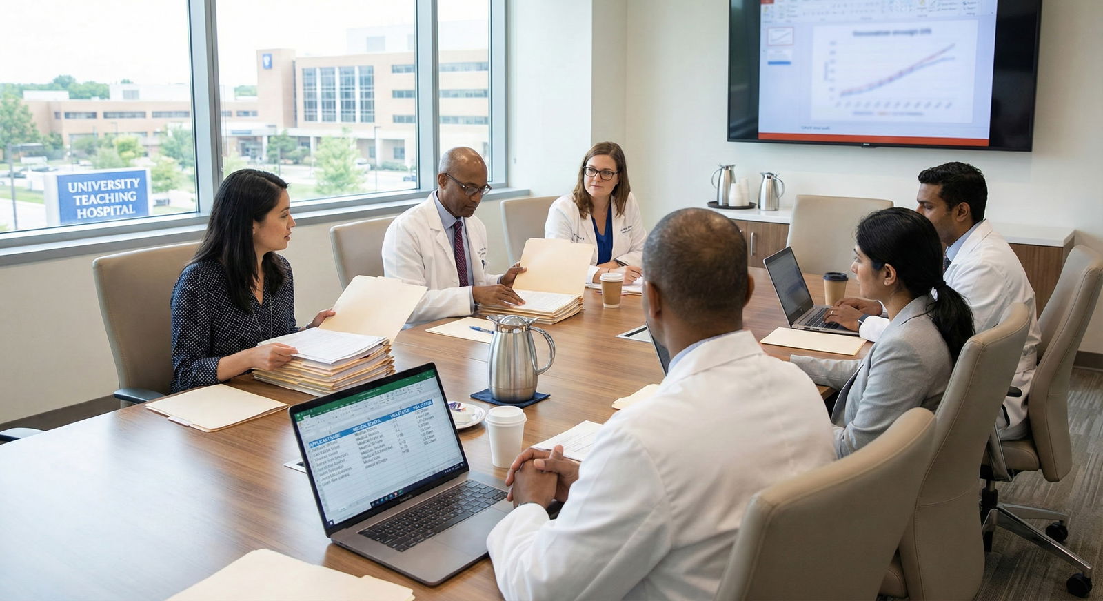 Fellowship selection committee reviewing applicants -  for Will My Visa Type Limit My Chances at Competitive Fellowships as a