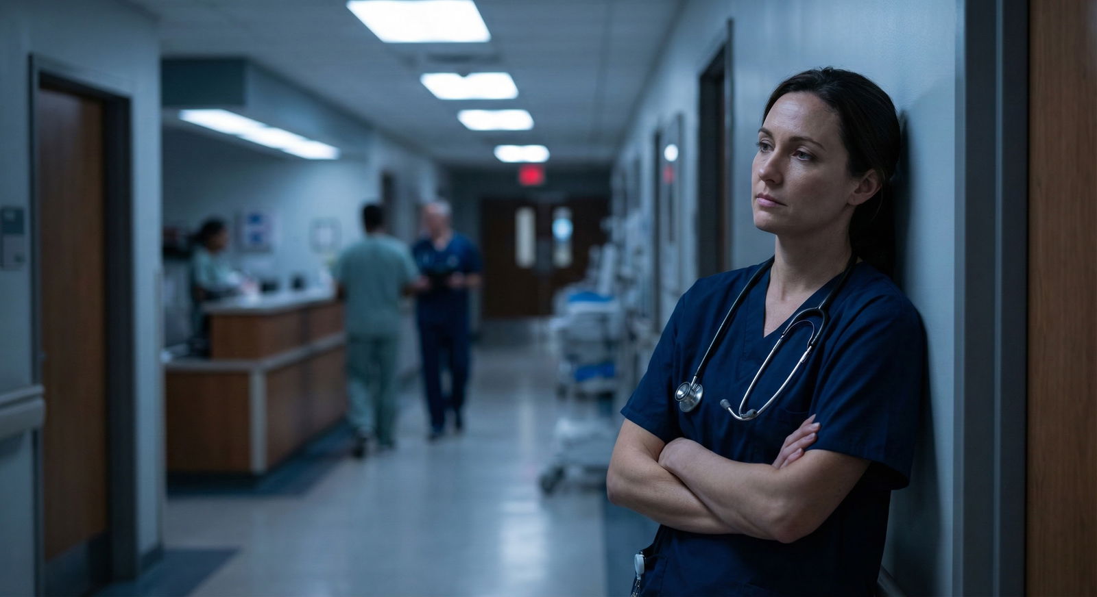 Resident documenting events after a difficult shift Resident documenting events after a difficult shift - for Approach When a Male Resident Consistently Undermines Your Orders