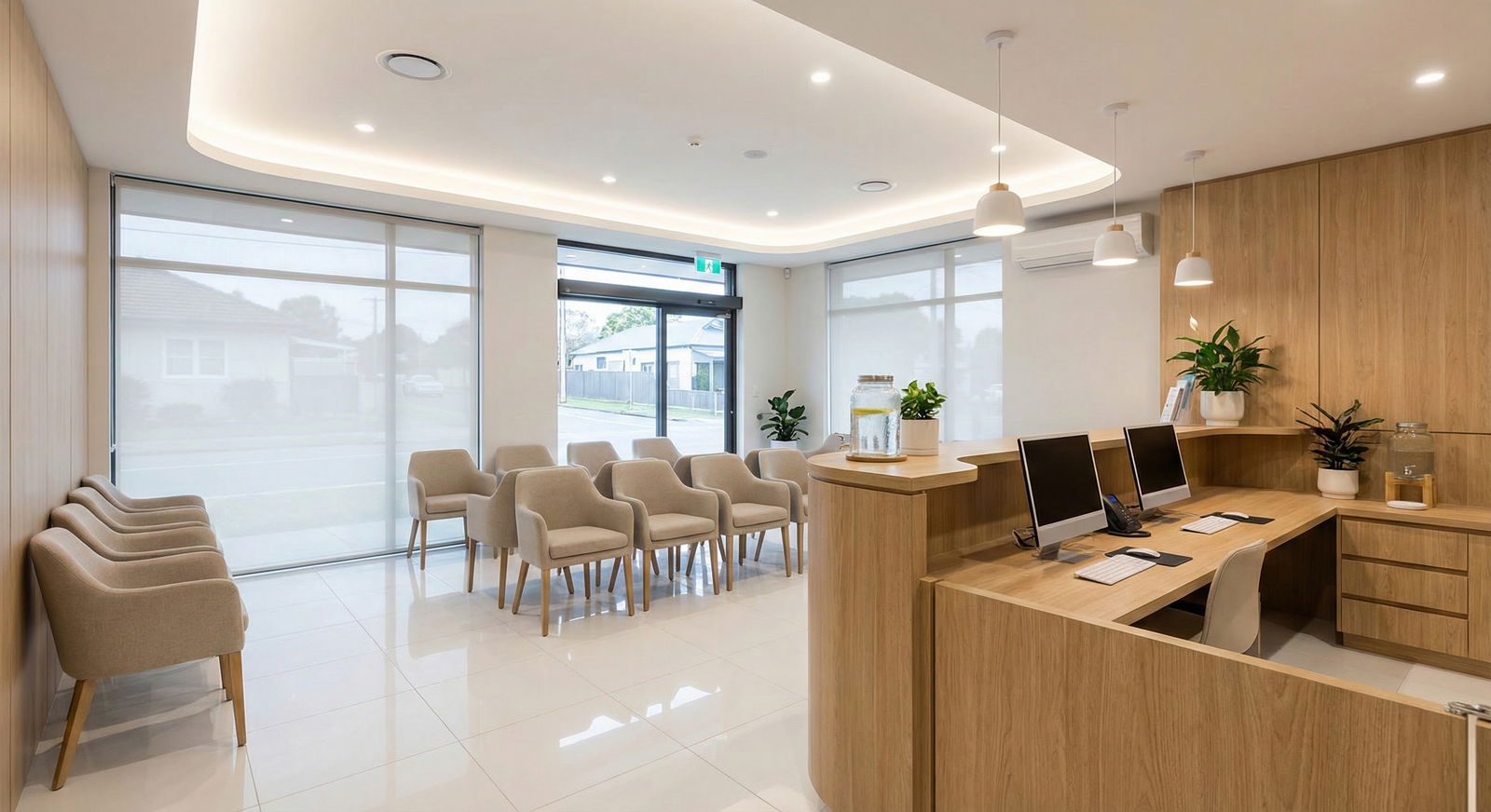 Physician reviewing financial plans before opening a medical clinic -  for How Much Cash Reserve Should You Have Before Openi