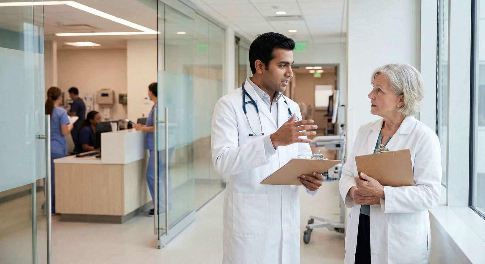 Residency program office and IMG on video call discussing visa delay -  for What If My Visa Gets Delayed After Matching as an