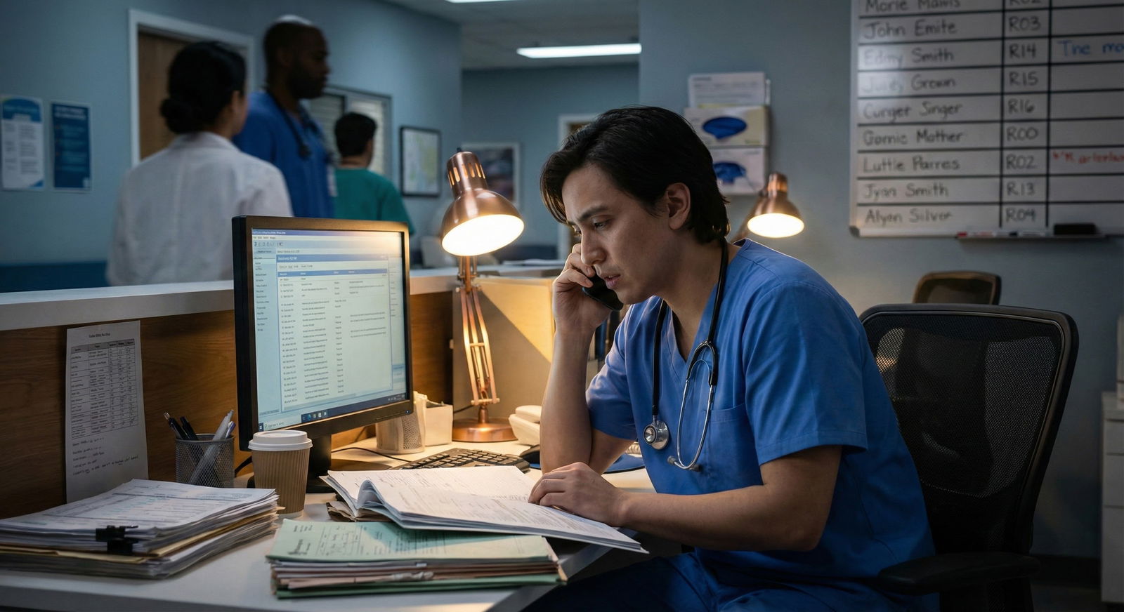 Program director and resident in serious but supportive conversation -  for Should I Tell My PD If I Can’t Handle My Current