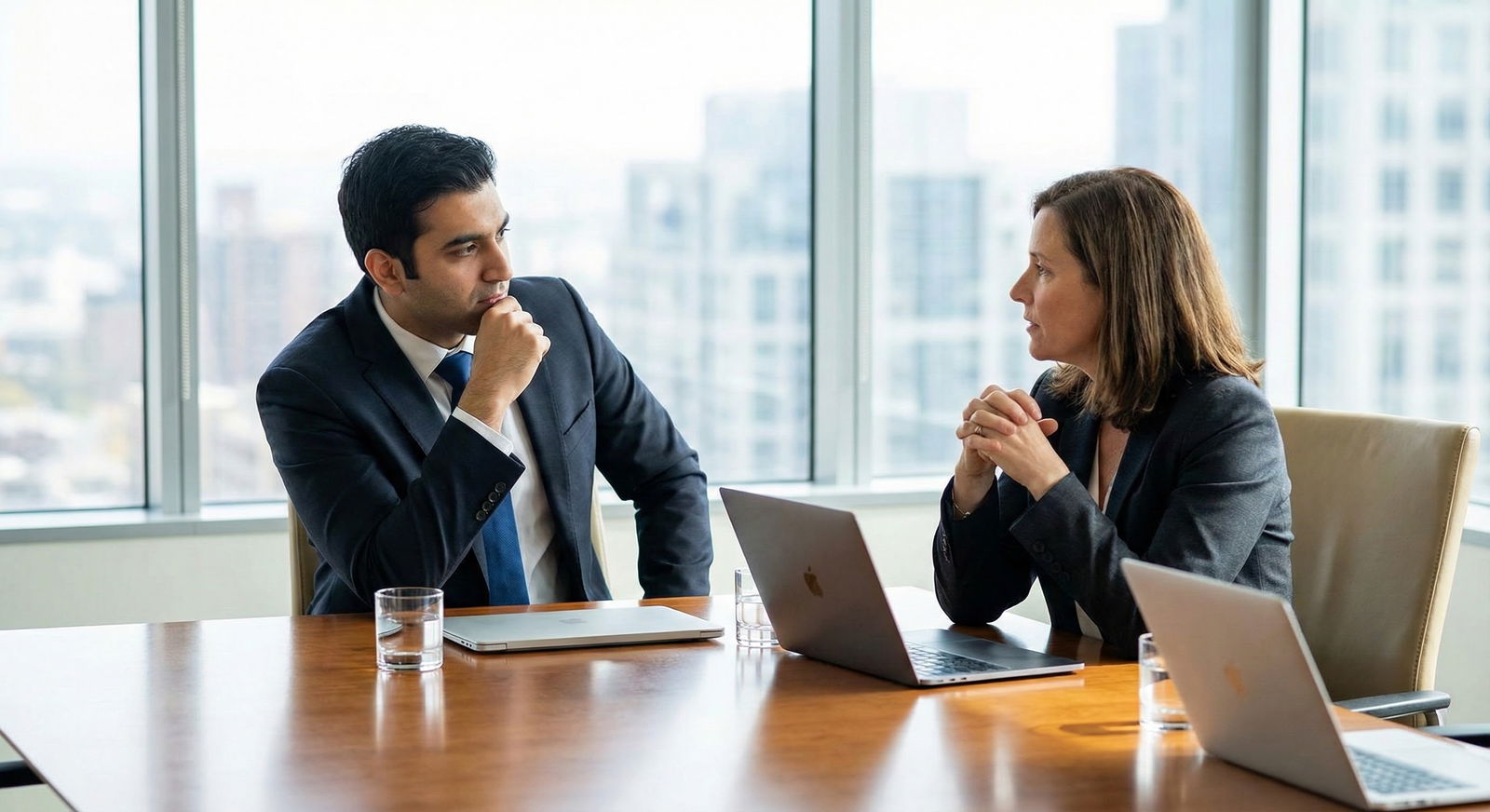 International medical graduate in a professional residency interview setting -  for How to Handle Visa Questions in Interview