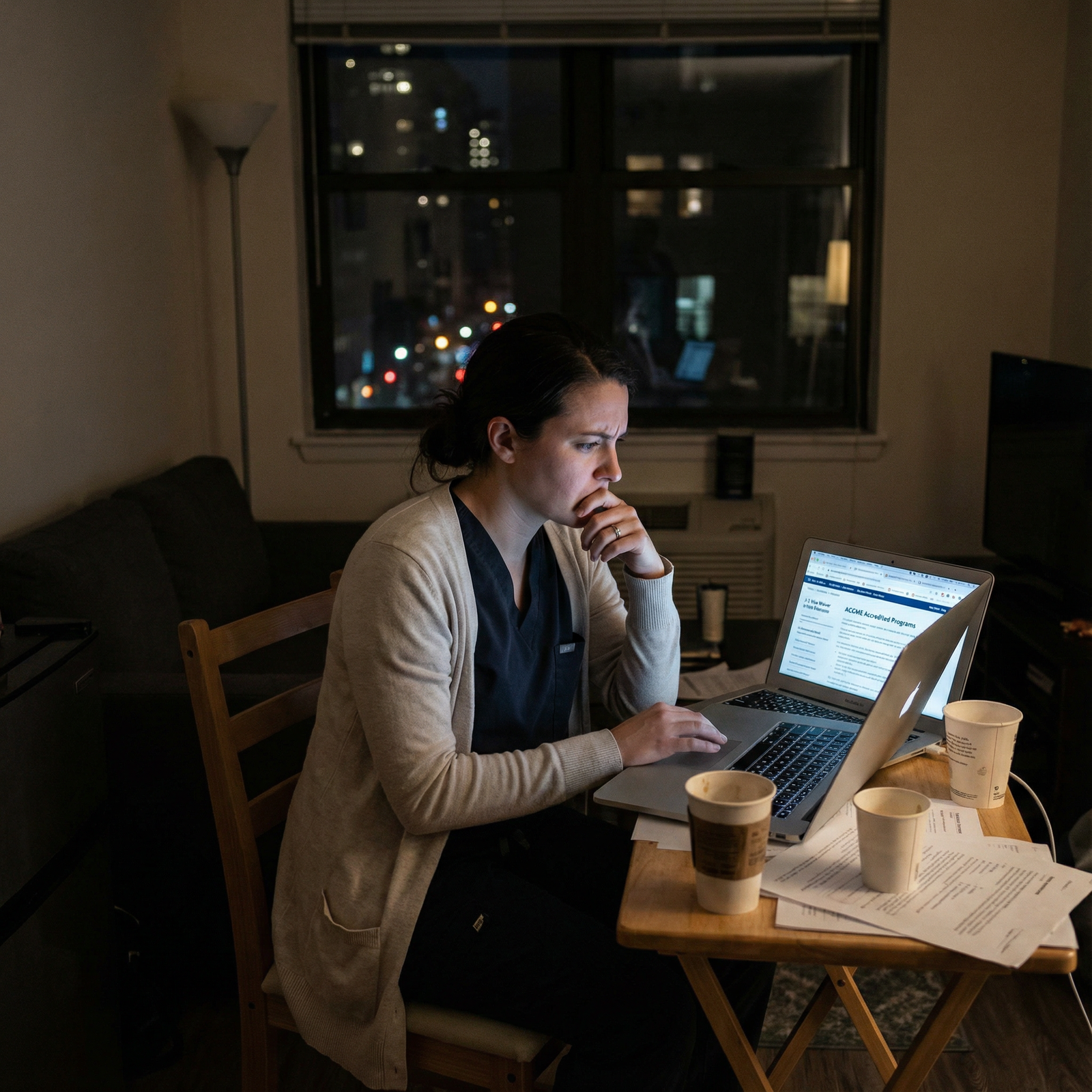 International medical graduate researching visa myths online -  for Will My Visa Type Limit My Chances at Competitive Fellows