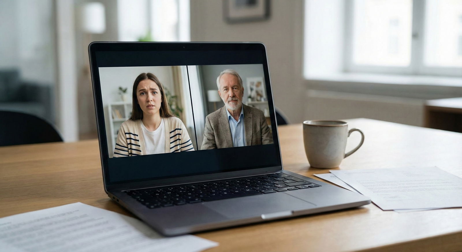 International medical graduate speaking with an advisor over video call -  for What If I Don’t Match Anywhere That Sponsors M