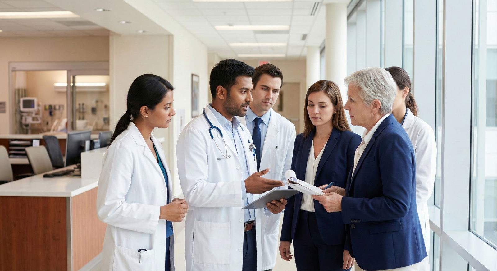 International medical graduate walking with a resident during US clinical experience International medical graduate walking with a resident during US clinical experience - for I Was Quiet During Rounds—Did I W