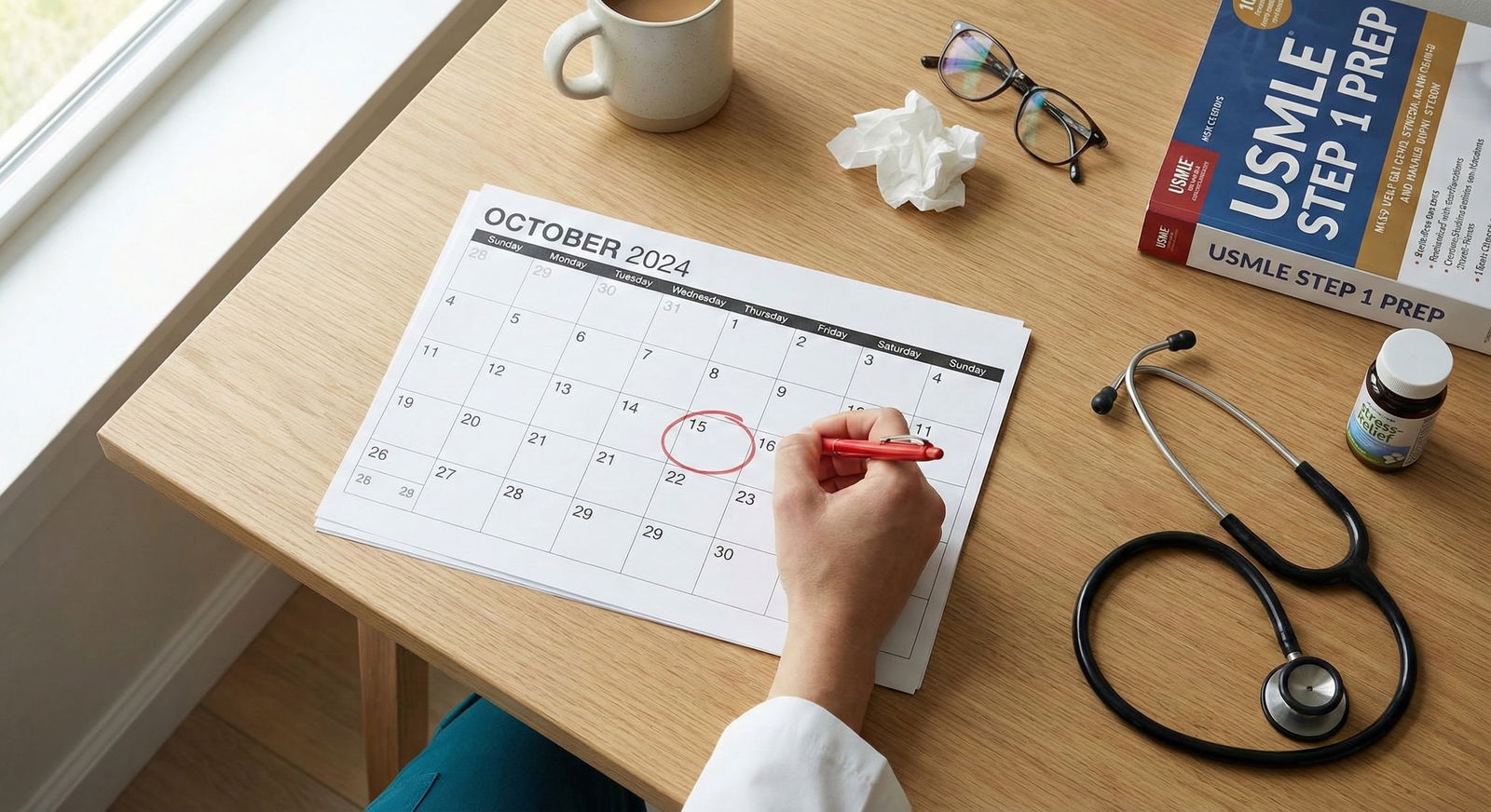 Medical exam schedule and calendar -  for Can I Safely Reschedule My Exam Because of Severe Test Anxiety?