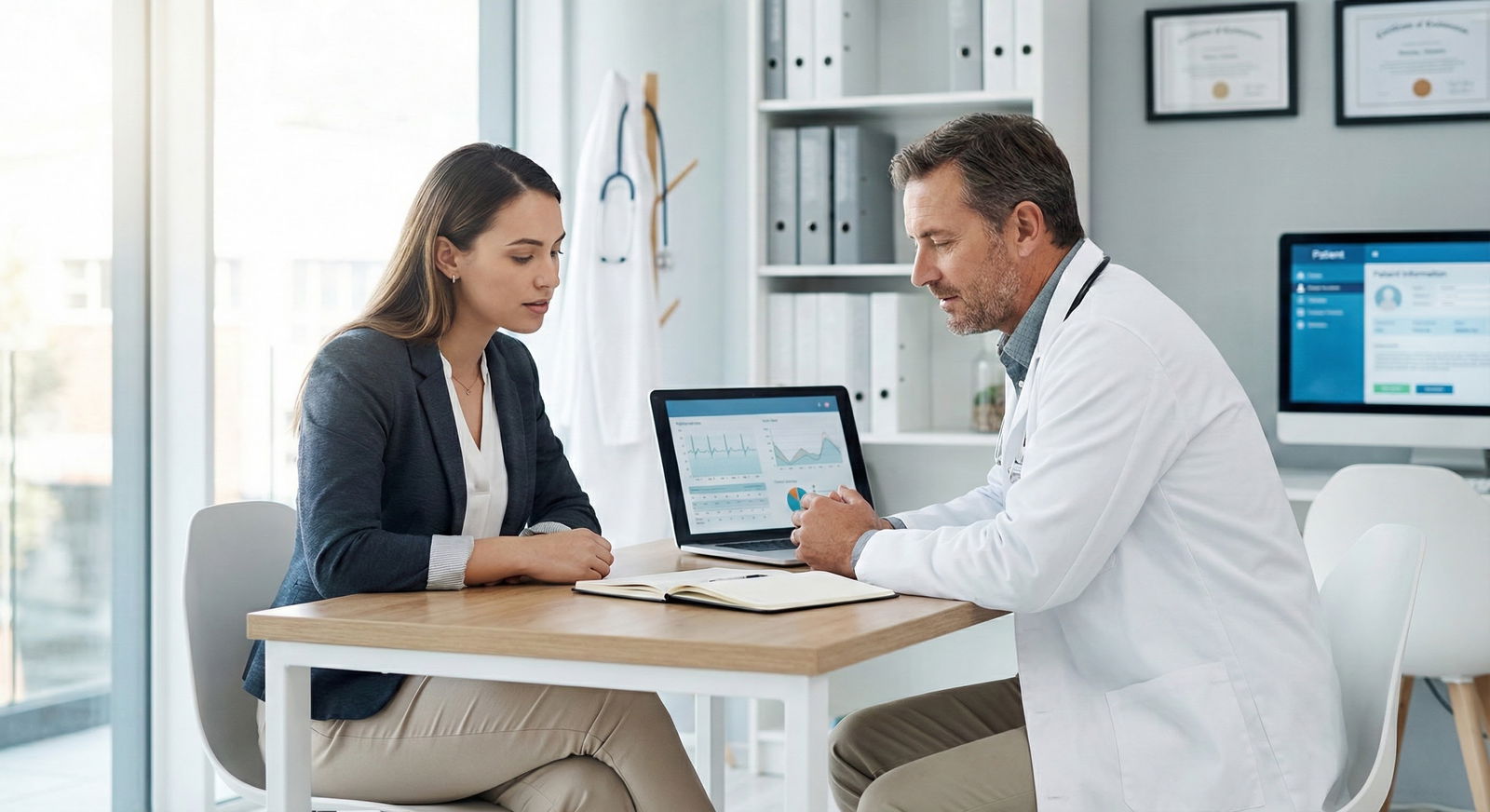 Medical graduate meeting with attending physician mentor during gap year Medical graduate meeting with attending physician mentor during gap year - for Gap Year Planning: Using Extra Time to Build