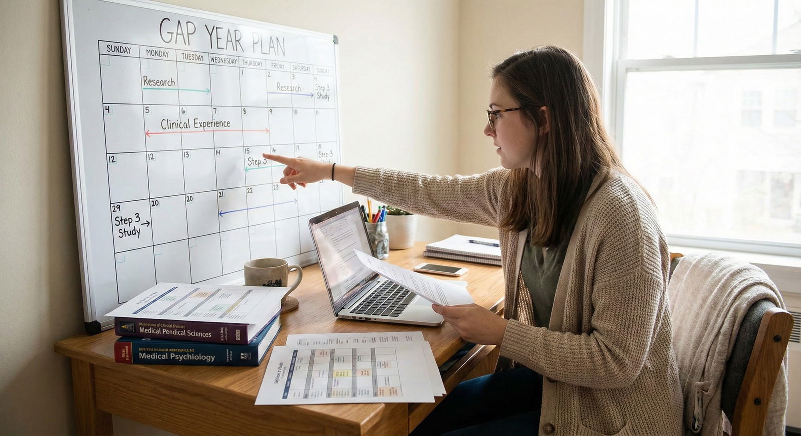 Medical graduate planning a post-graduation gap year strategy -  for Building a One-Year ‘Competitiveness Gap’ Plan After Gra