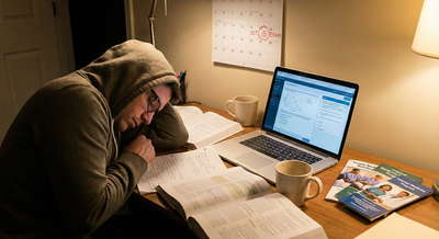 Handling a Gap Year After Failing a Board Exam: Damage Control Plan