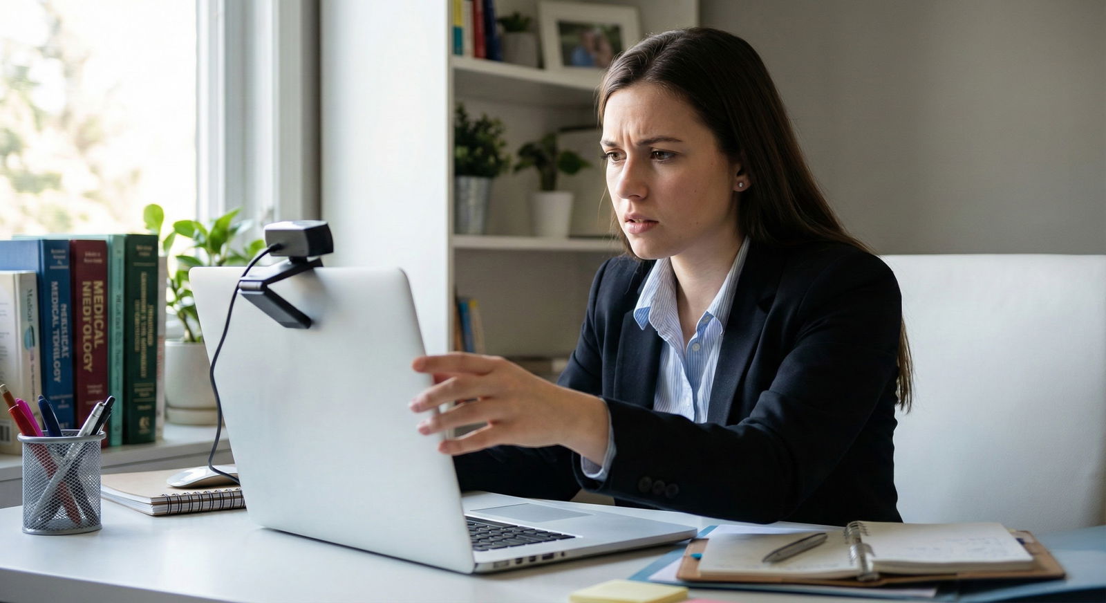 Medical resident applicant troubleshooting video interview setup -  for Do Programs Judge My Internet Quality During Residenc