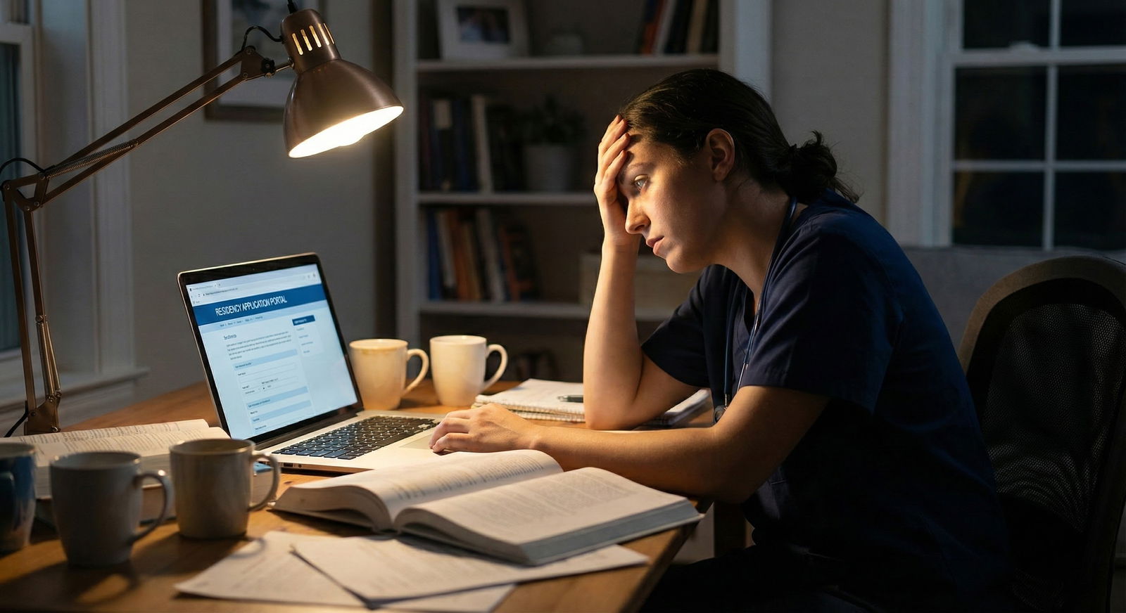 Medical student tracking recommendation letters on a laptop Medical student tracking recommendation letters on a laptop - for Is It Okay to Remind My LOR Writer Multiple Times? How Oft