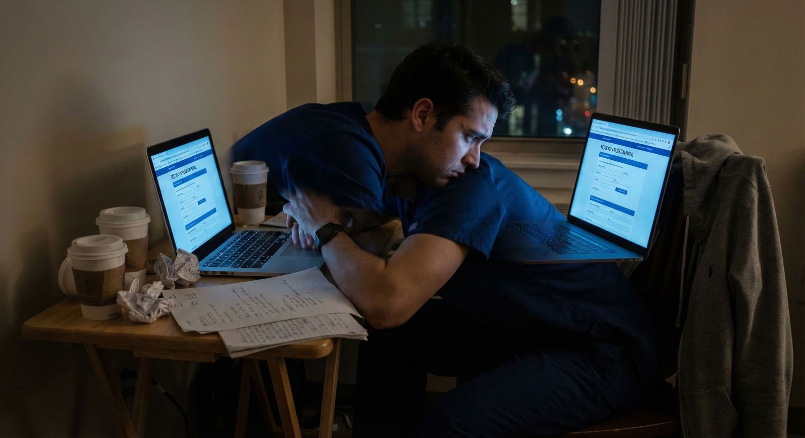 Medical student couple strategizing for SOAP -  for SOAP Strategy for Couples Match Applicants When One Partner Falls Short