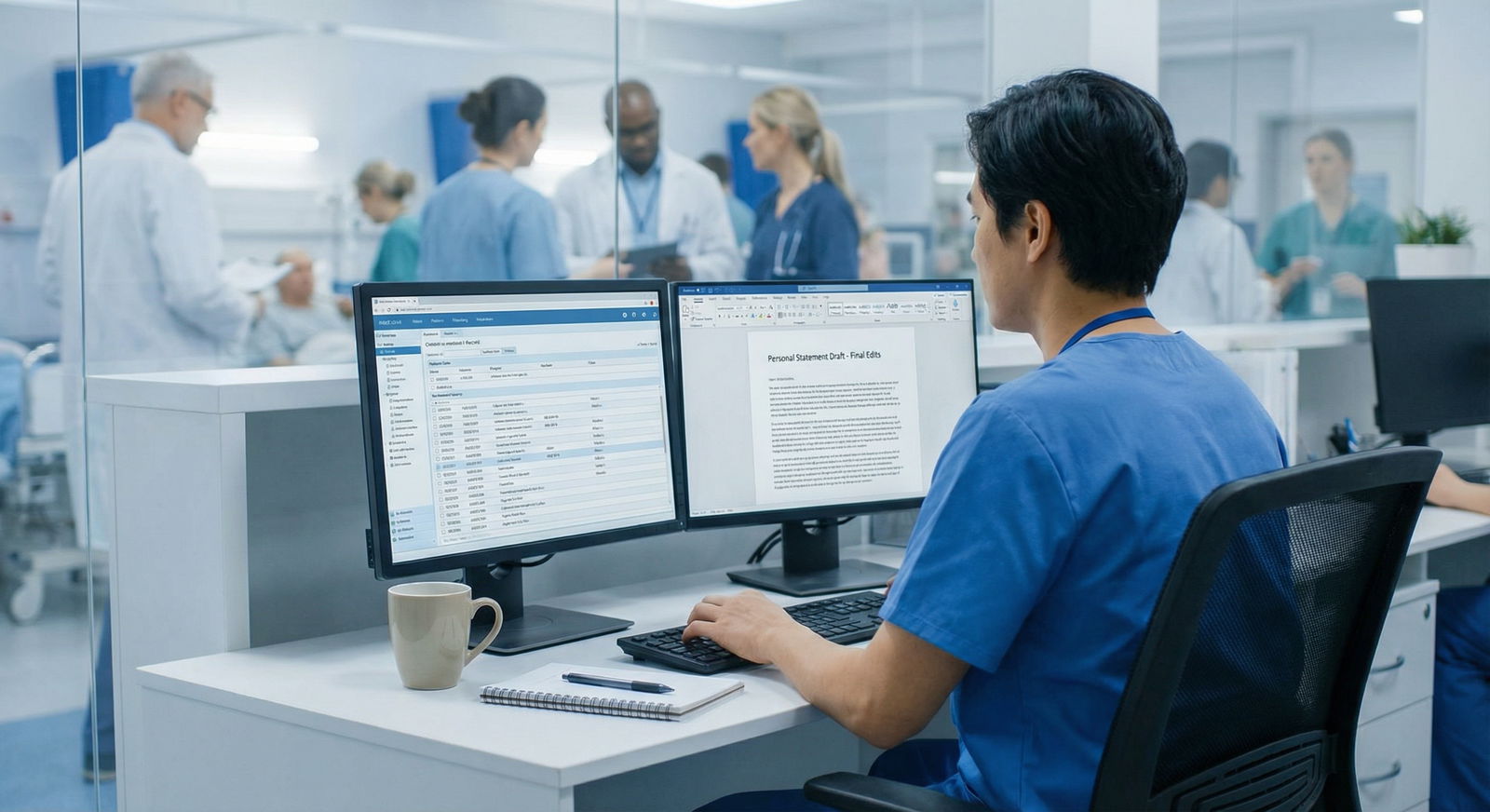 Program director reviewing resident personal statements -  for Do You Need a Different Personal Statement for Each Subspecial