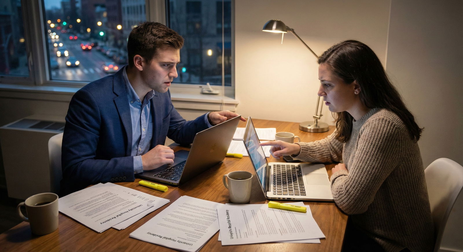 Residency program director reviewing applicants -  for How to Negotiate for Linked Positions When Only One Program Likes You