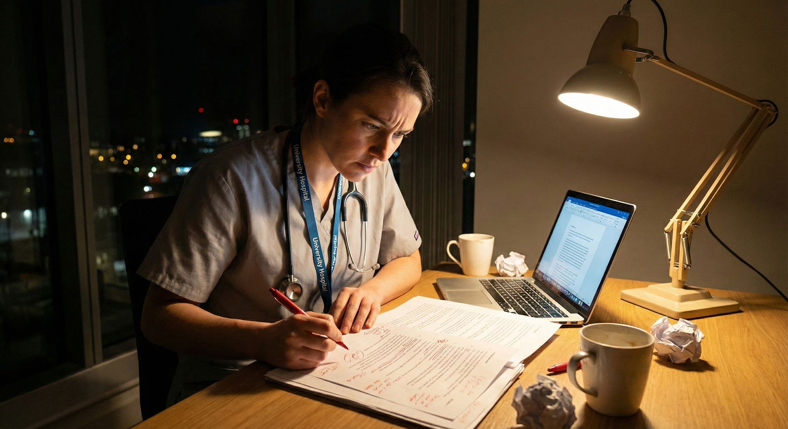 Medical student talking with attending physician during ward rounds -  for Limited Rotations in Your Target Field: How to Sho