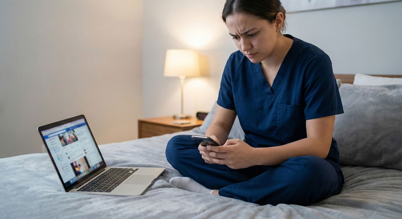 Resident mentoring unmatched graduate in hospital conference room -  for No Match and No Strong Mentors: How to Build a Suppo