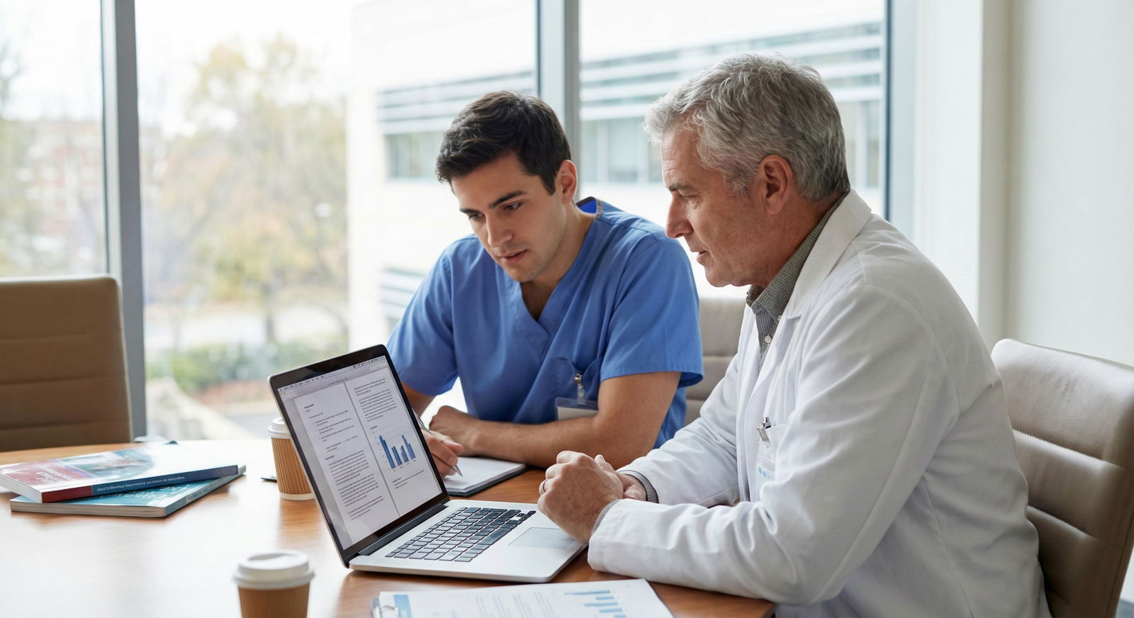 Medical student meeting with a mentor about specialty choice and Step 1 pass fail -  for Did Step 1 Pass/Fail Ruin My Chances