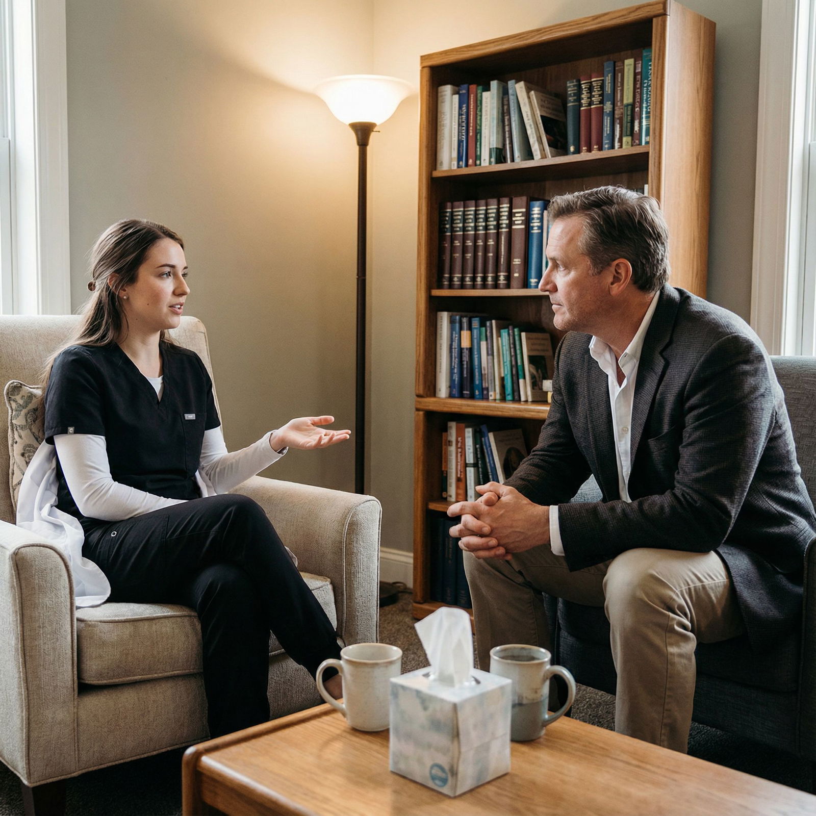 Medical student staring at computer screen late at night, worried -  for Terrified You’ll Burn Out Before Residency? How to R