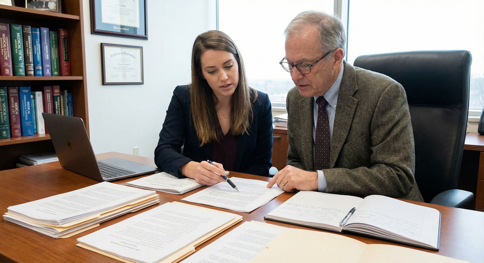 Medical student meeting with dean to review documented communications -  for How to Document Problematic Communications for N