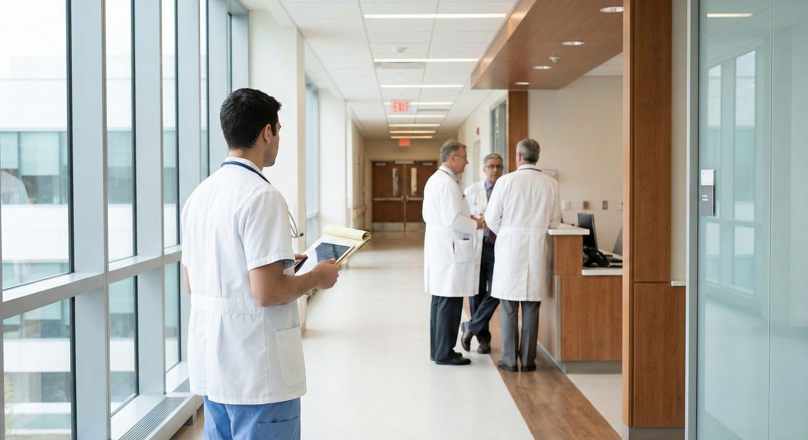 Medical student on wards reviewing patient chart Medical student on wards reviewing patient chart - for Do Third‑Year Rotations Matter Less Now That Step 1 Is Pass/Fail?