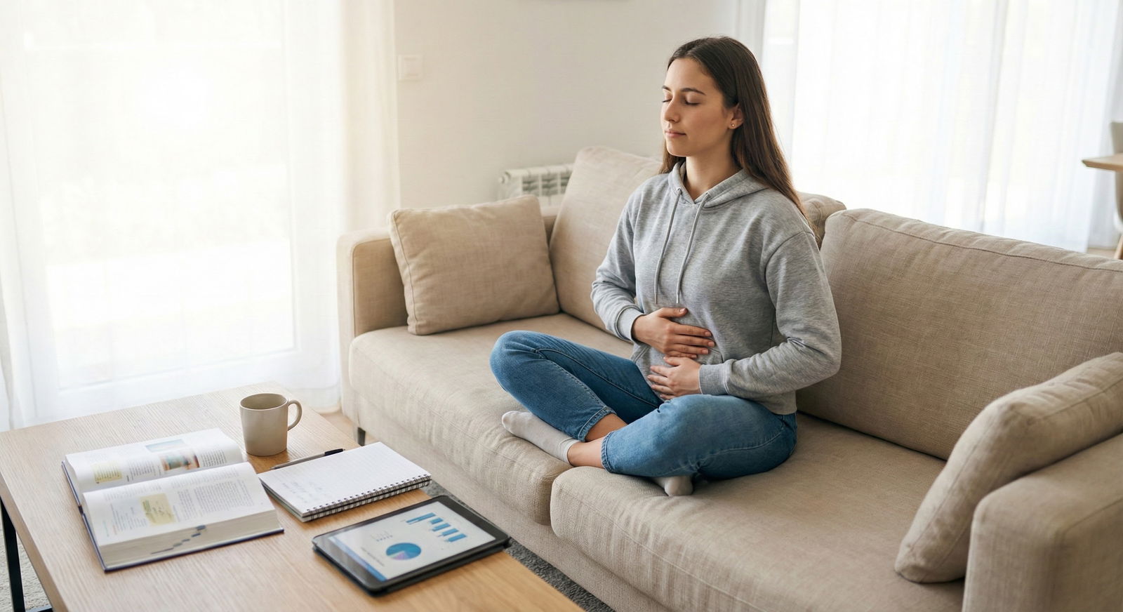 Medical student practicing self-care before exam -  for Can I Safely Reschedule My Exam Because of Severe Test Anxiety?