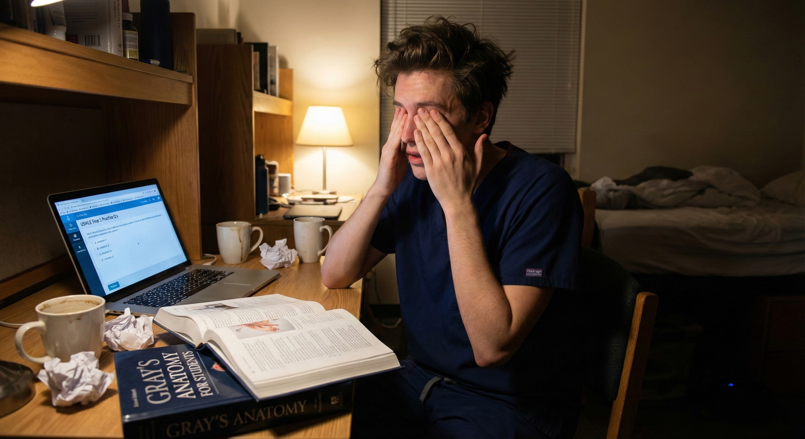 Sleep, Step Scores, and Stress: Correlations Med Students Should Know
