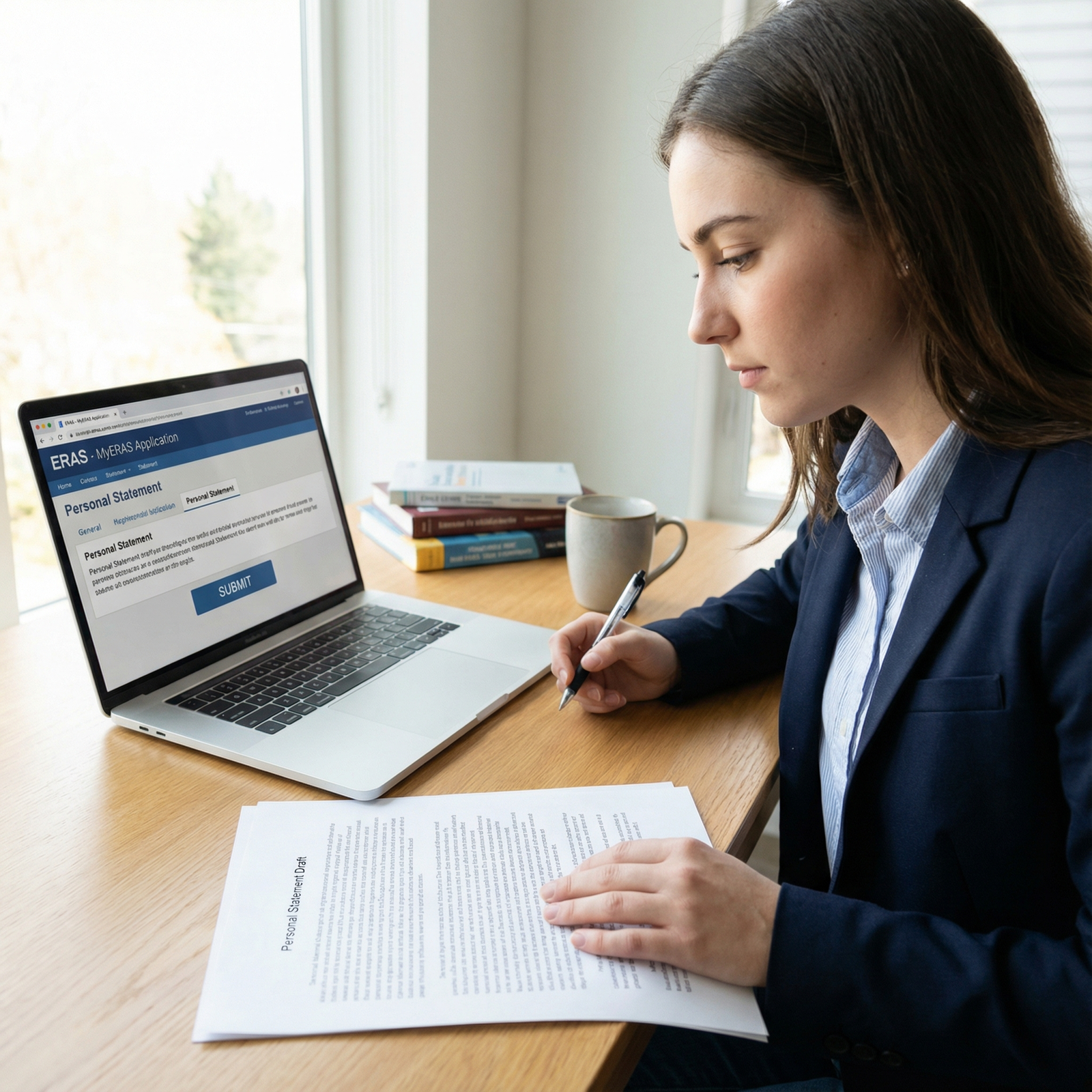 Resident applicant comparing different versions of a personal statement -  for Do You Need a Different Personal Statement for