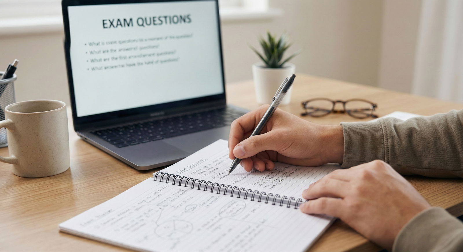 Medical student walking outside after finishing last residency interview, looking relieved -  for MS4 Interview Season: Guard