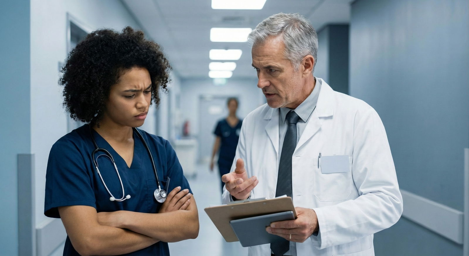 Doctor discussing uncertain prognosis with patient -  for How Honest Should I Be About Prognosis When Uncertainty Is High?