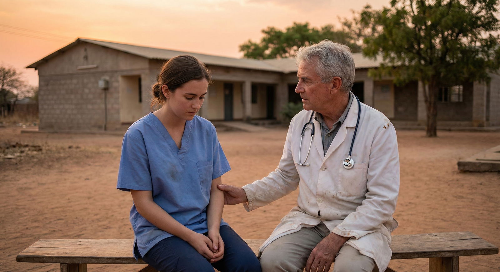 Medical trainee working with global health team in rural clinic Medical trainee working with global health team in rural clinic - for If You’re the Only Trainee on a Mission Team: Protecti