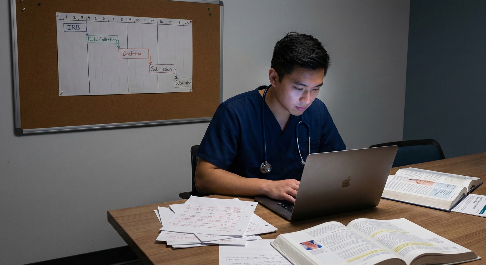 Gap Year Manuscript Pipeline: From IRB to Submission in 12 Months