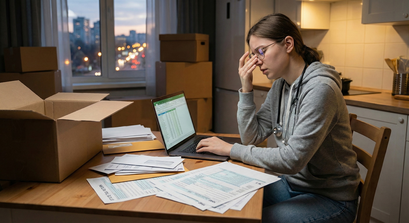 If You Just Matched and Moved States: Handling Residency Tax Residency Rules