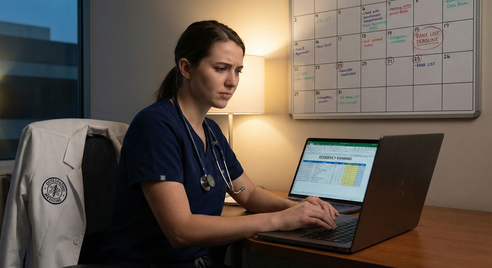 Residency interview panel listening to a DO applicant -  for How Should DOs Explain Osteopathic Training to ACGME Interview P