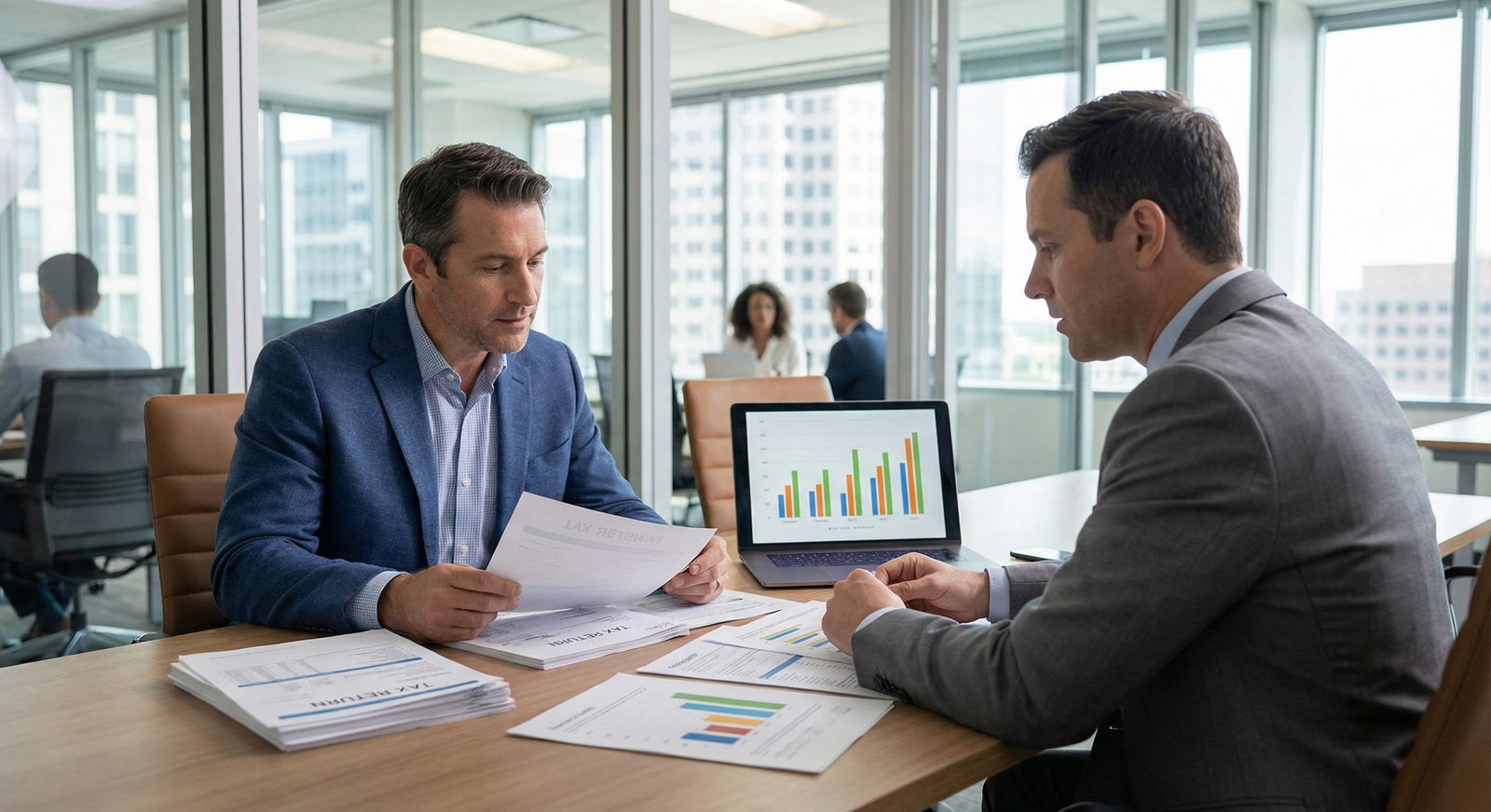 Physician meeting with CPA to review tax return -  for First Two Years After Fellowship: Sequencing Big Tax Decisions Wisely