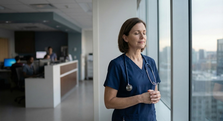 If You're Crying After Shift but Numb at Work: A Mindful Reconnection Guide