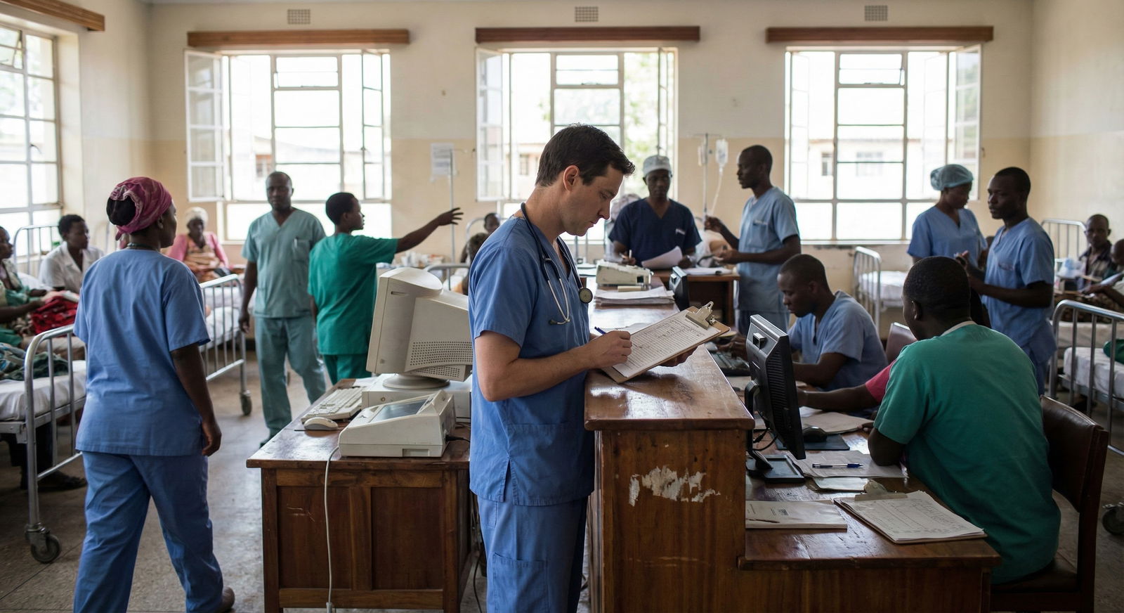 Two contrasting paths for international locum physicians -  for Managing Visas and Immigration Constraints as a Locum Physici