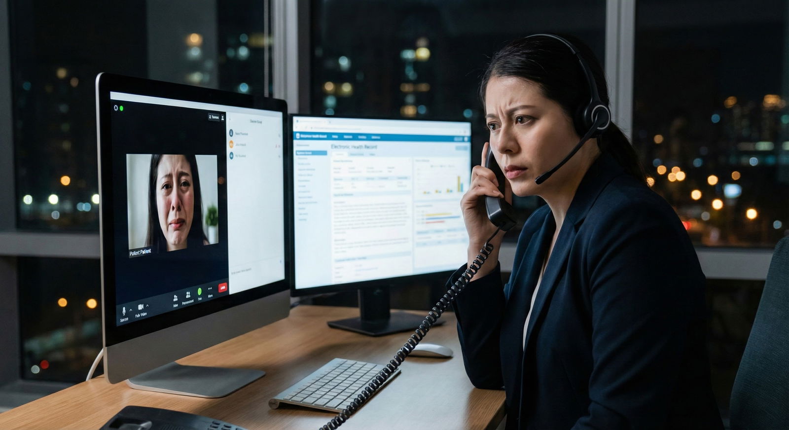 Physician planning transition from clinic to remote telemedicine work -  for Timeline for Leaving Full‑Time Clinic for Remote