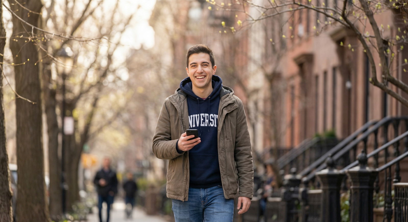 Relaxed medical graduate walking outside after submitting rank list -  for Post‑Interview Season to Rank Deadline: Weekly Tas